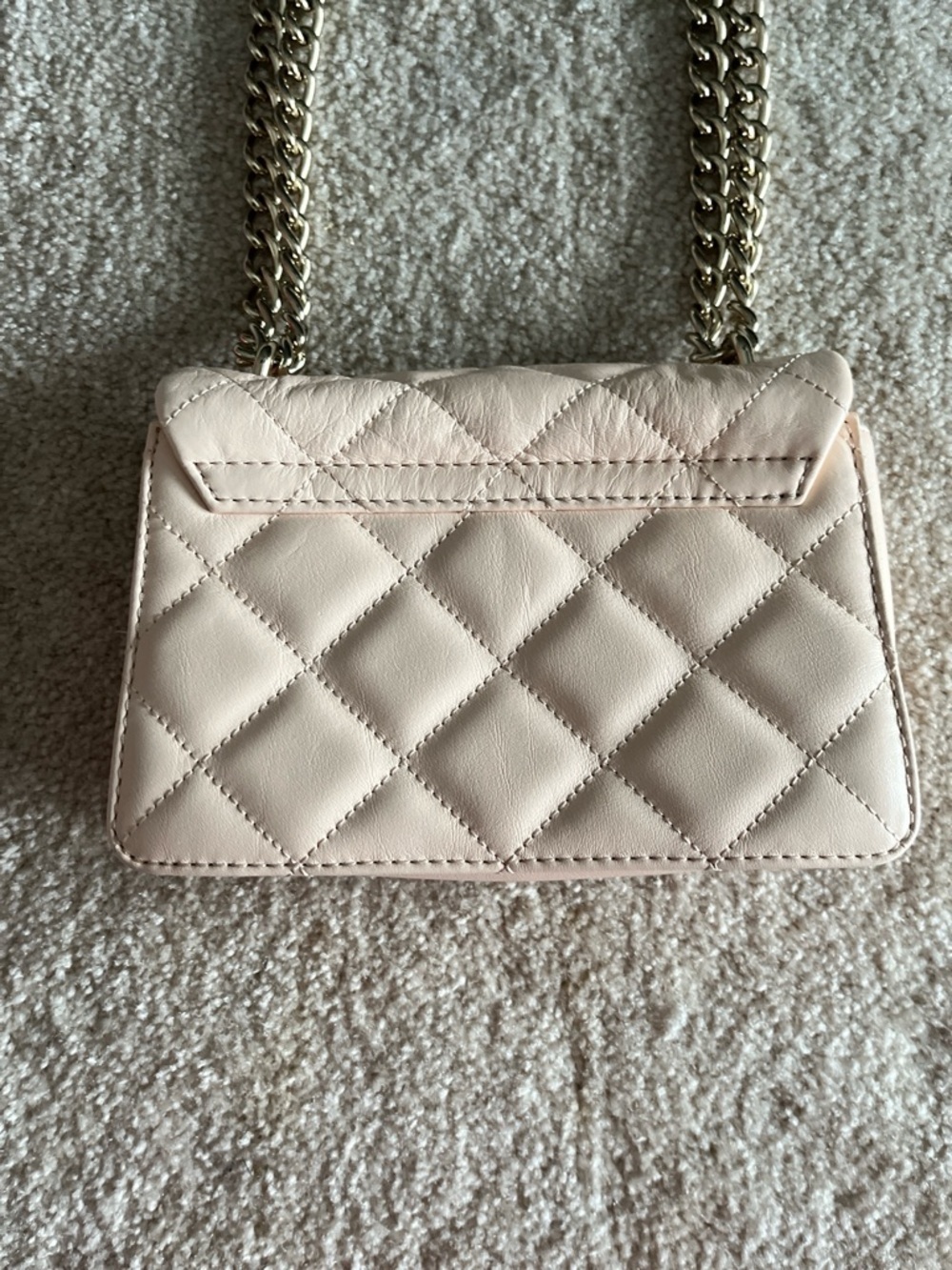 Kate Spade Emerson Place Mini Vivenna Quilted Leather Bag in Mousse Frosting - Picture 5 of 10